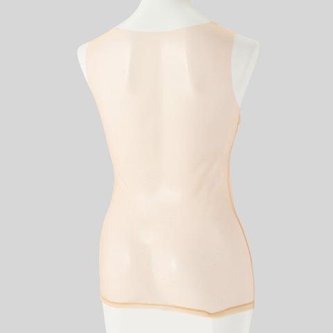 レディース　カップ付きタンクトップ（SKIN TONE INNER）