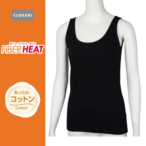 レディース　タンクトップ（FIBER HEAT）