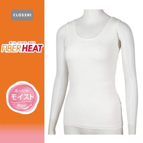 レディース タンクトップ（FIBER HEATモイスト）