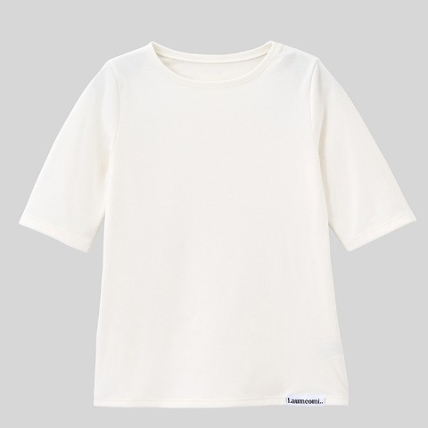 レディース　5分袖インナー（omi）