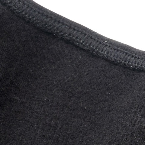 レディース　ラウンドネック8分袖インナー(3L～5L・FIBER HEAT COTTON)