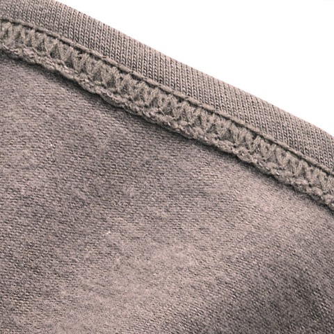 レディース　クルーネック長袖インナー(FIBER HEAT COTTON)