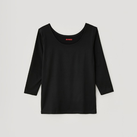 レディース　ホカロン　ハッピーバッグ　ラウンドネック長袖インナー　4枚組