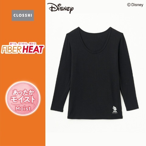 レディース　8分袖インナー（Disney）