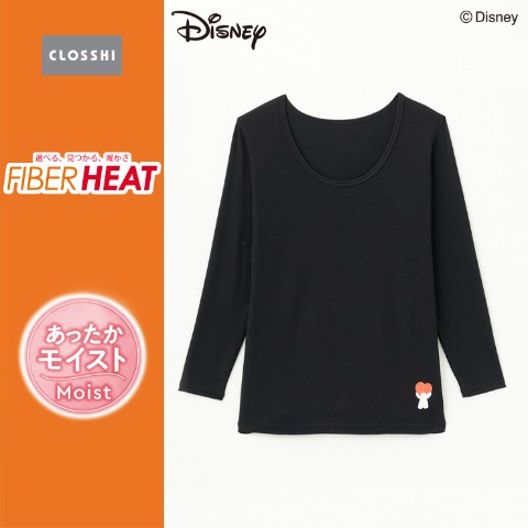 レディース　8分袖インナー（Disney）