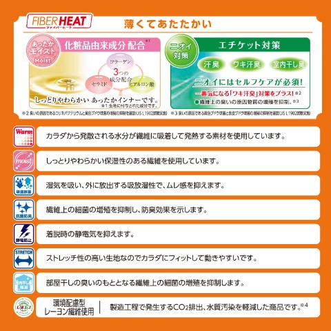 レディース　8分袖インナー（Disney）