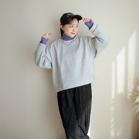 レディース タートルネック長袖（terawear emu×FIBER HEAT）