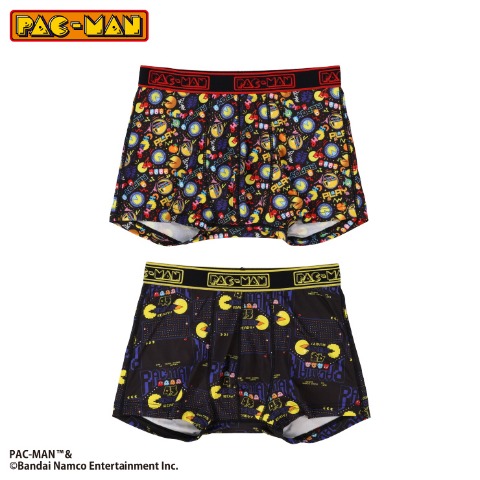 メンズ　2枚組ボクサーブリーフ（PAC-MAN）
