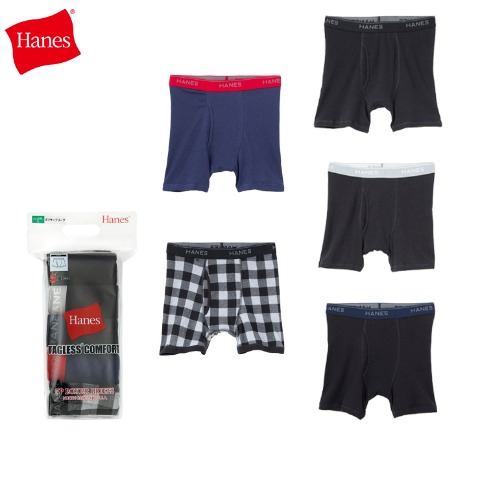 メンズ　5枚組ボクサーブリーフ（HANES）