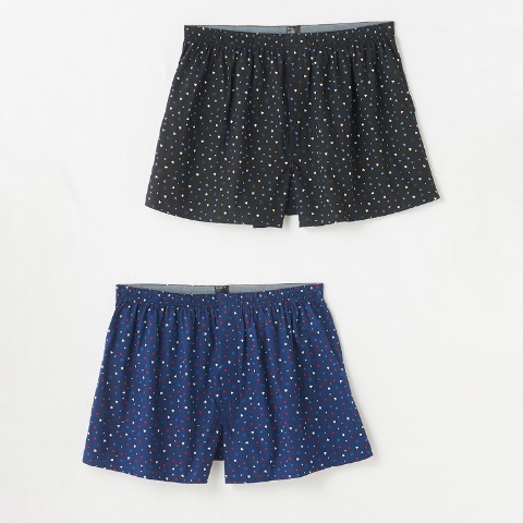 メンズ　2枚組トランクス（3L～5L・Disney）