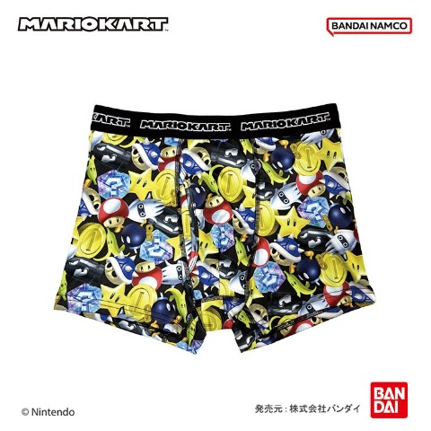 メンズ　2枚組ボクサーブリーフ（マリオカート）