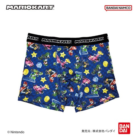 メンズ　2枚組ボクサーブリーフ（マリオカート）