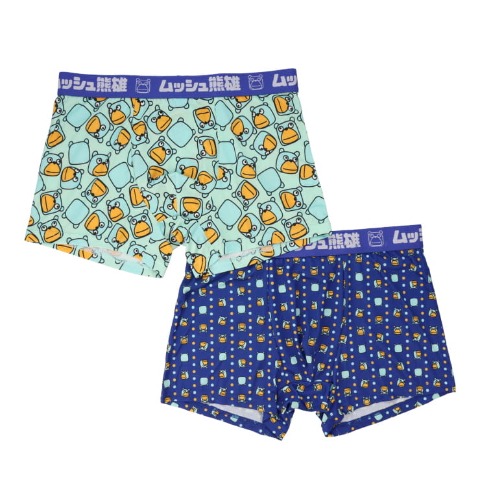 メンズ　2枚組ボクサーブリーフ（ムッシュ熊雄）