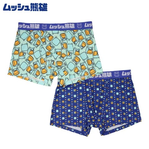 メンズ　2枚組ボクサーブリーフ（ムッシュ熊雄）