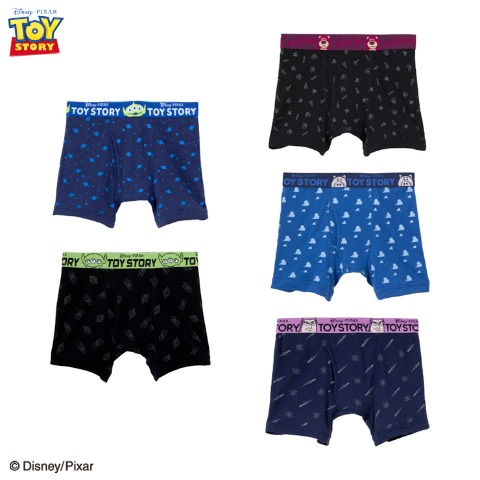 メンズ  5枚組ボクサーブリーフ（トイ・ストーリー）