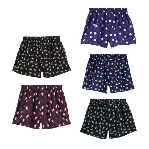 メンズ  5枚組ボクサーブリーフ（トイ・ストーリー）