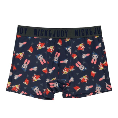 メンズ　2枚組 ボクサーブリーフ（ズートピア）