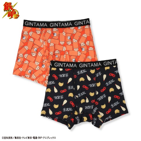 メンズ 2枚組ボクサーブリーフ（銀魂）