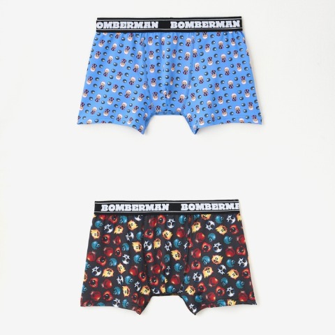 メンズ　2枚組ボクサーブリーフ（ボンバーマン）