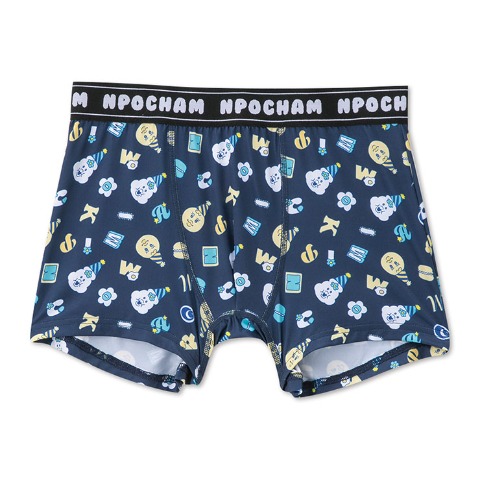 メンズ ボクサーパンツ 2枚組（んぽちゃむ）