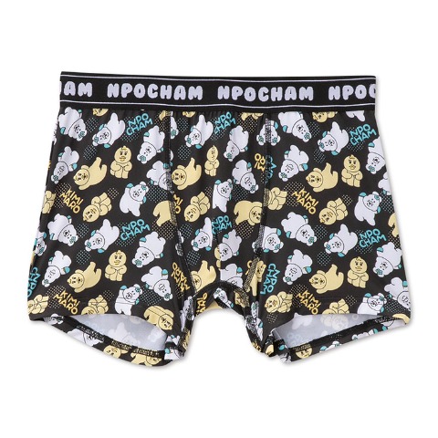 メンズ ボクサーパンツ 2枚組（んぽちゃむ）