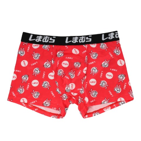 メンズ　2枚組ボクサーブリーフ（しまうさ）