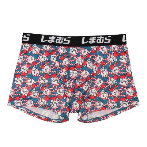 メンズ　2枚組ボクサーブリーフ（しまうさ）