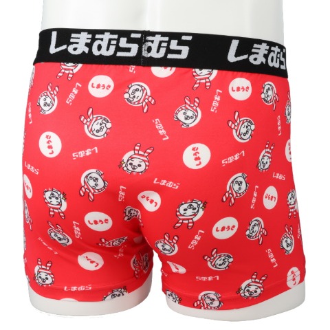 メンズ　2枚組ボクサーブリーフ（しまうさ）