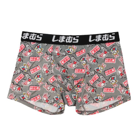 メンズ　2枚組ボクサーブリーフ（しまうさ）