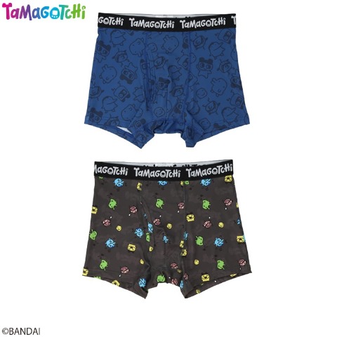 メンズ 2枚組ボクサーブリーフ（たまごっち）