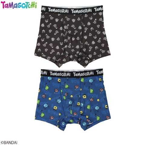 メンズ 2枚組ボクサーブリーフ（たまごっち）