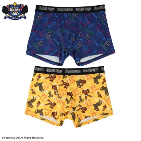 メンズ　2枚組ボクサーブリーフ（The World of GOLDEN EGGS）