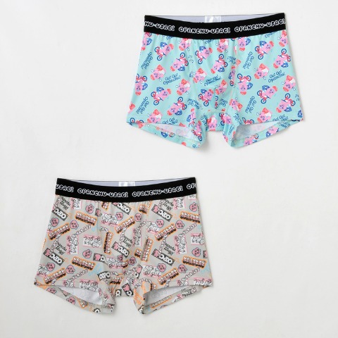 メンズボクサー 2枚組（おぱんちゅうさぎ）