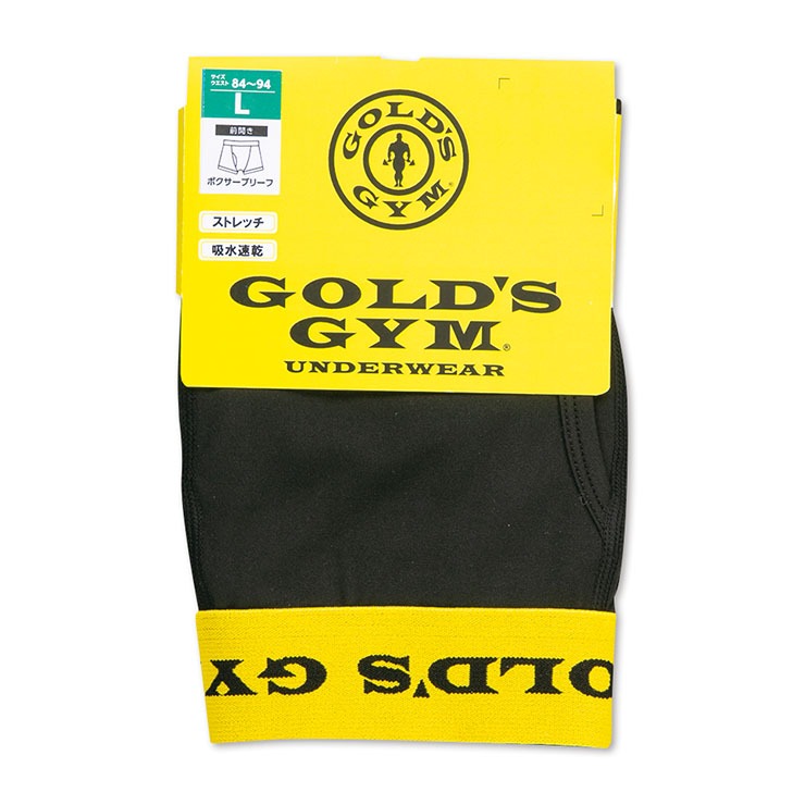 お値下げ【試着のみ】sorm'86 STAY GOLD パンツ ゴールド ML メンズ ボクサーブリーフ（GOLD'S GYM） | しまむら | しまむらパーク