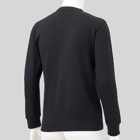 メンズ　丸首インナー（FIBER HEAT SUPER PREMIUM あったかコットン）