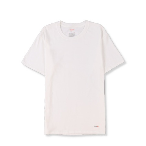 メンズ　2枚組半袖丸首インナー（HANES）