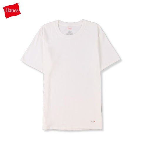 メンズ　2枚組半袖丸首インナー（HANES）