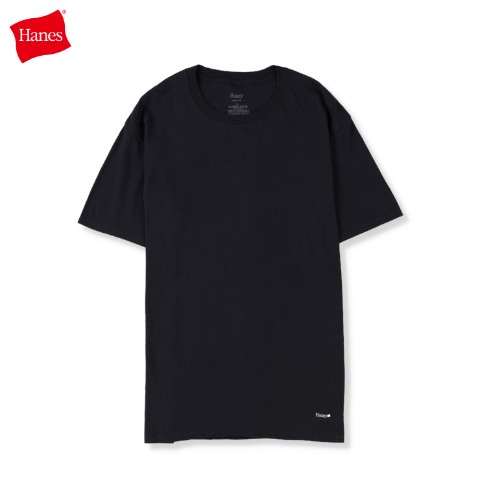 メンズ　2枚組半袖丸首インナー（HANES）