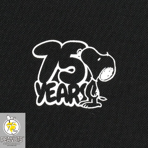 メンズ　長袖丸首インナー（FIBER HEAT×PEANUTS）