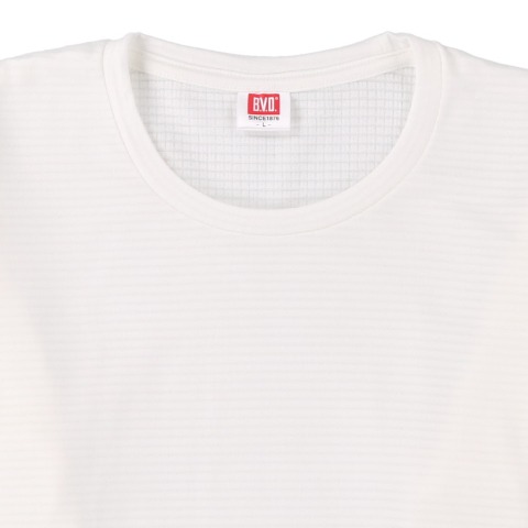 メンズ　長袖丸首インナー（B.V.D.）