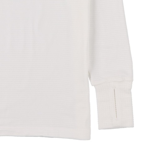 メンズ　長袖丸首インナー（B.V.D.）サムホール仕様