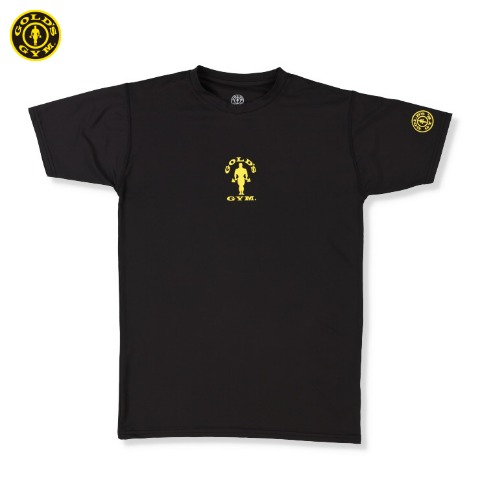 メンズ　半袖丸首インナー（GOLD'S GYM）