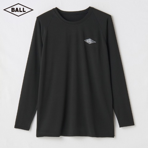 メンズ　長袖丸首インナー（3L～5L・BALL）
