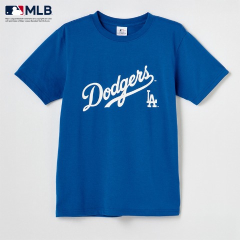 メンズ　半袖丸首インナー（MLB）