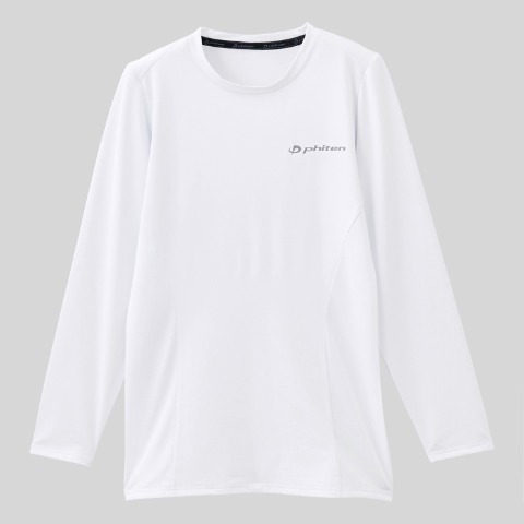 メンズ 長袖インナー（活き活きラボ×Phiten）