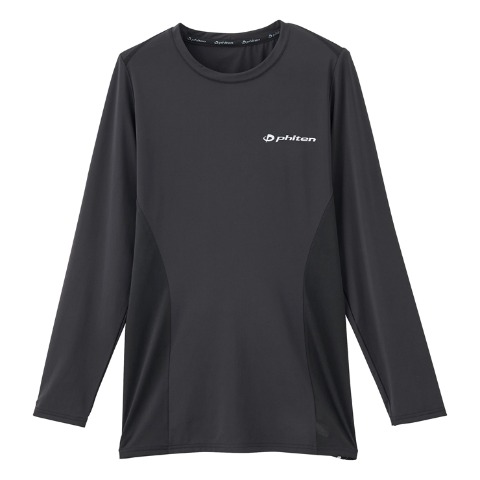 メンズ 長袖インナー（活き活きラボ×Phiten）