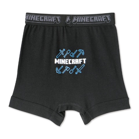 ボーイズ 2枚組ボクサーブリーフ（110-140cm・マインクラフト）