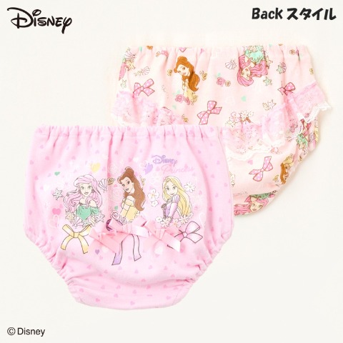 ガールズ　2枚組ショーツ（110～130cm・Disney）