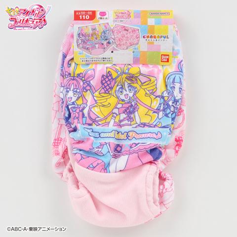 ガールズ　２枚組ショーツ（110-130cm　プリキュア）