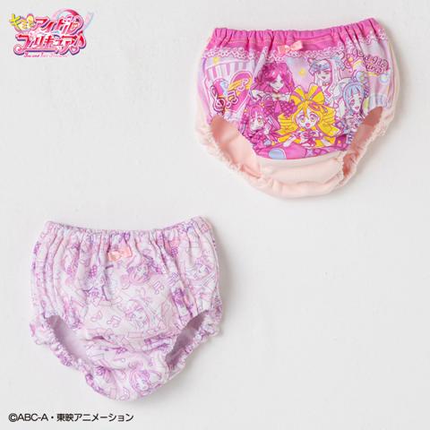 ガールズ　２枚組ショーツ（110-130cm　プリキュア）